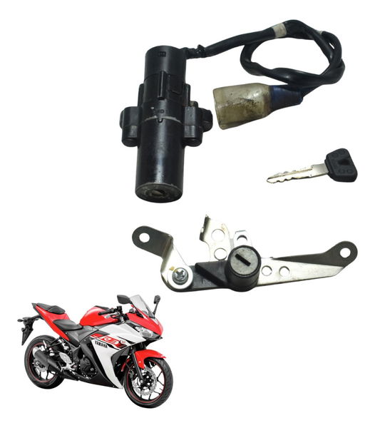 Kit Chave Ignição Yamaha Yzf R3 16-19 Original