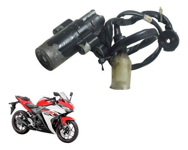 Chave Ignição S/chave C/avaria Yamaha Yzf R3 16-19 Original