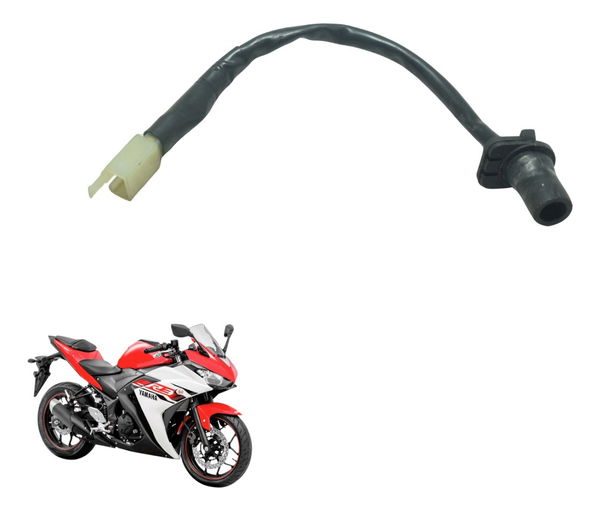 Chicote Luz Placa Yamaha Yzf R3 16-19 Original