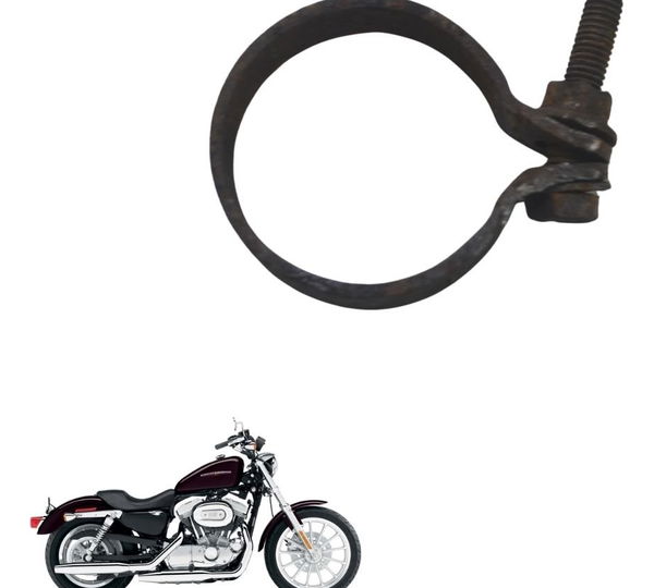 Abraçadeira Escape Harley Xl 883 Sportster 04-06 Original