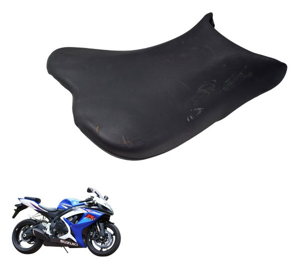 Banco Dianteiro C/detalhes Suzuki Gsx-r Srad 750 07-09 Origi Preto