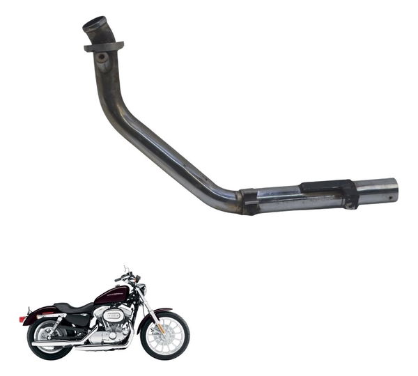 Curva Escape Traseira Harley Xl 883 Sportster 04-06 Original