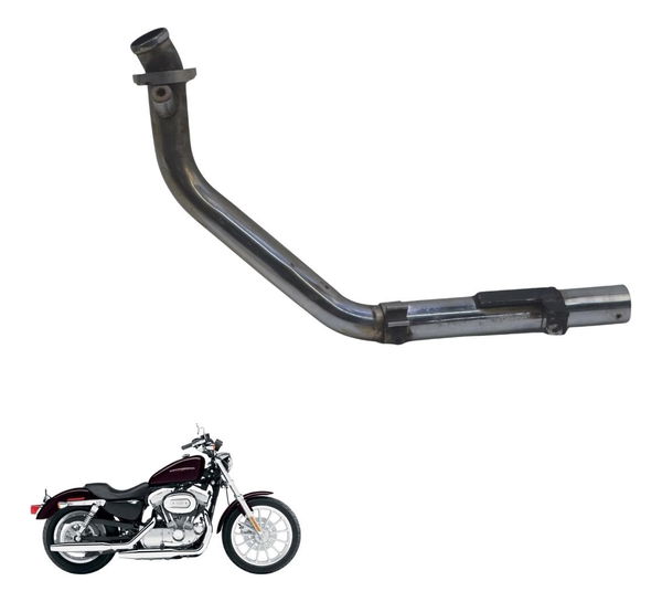 Curva Escape Traseira Harley Xl 883 Sportster 04-06 Original