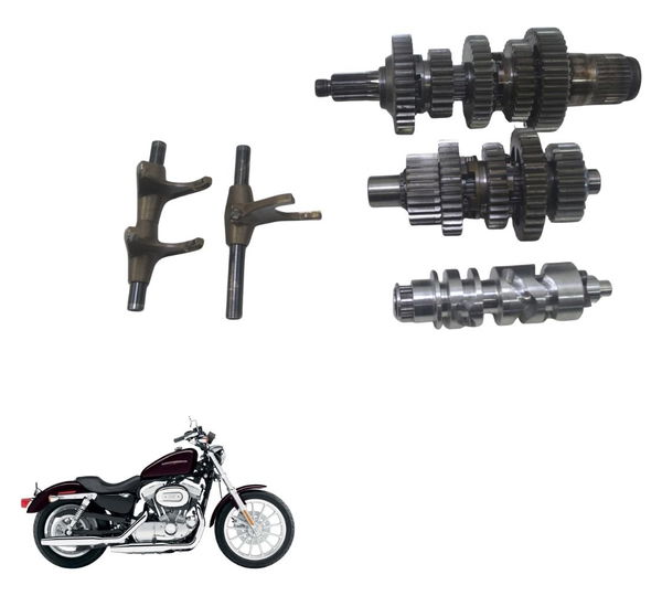 Caixa Marcha Câmbio Harley Xl 883 Sportster 04-06 Original