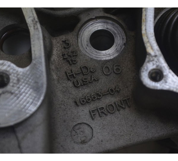 Cabeçote Dianteiro Harley Xl 883 Sportster 04-06 Original