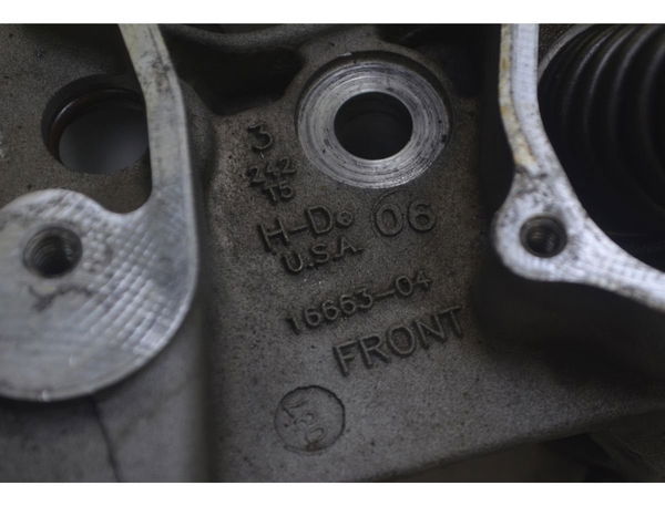 Cabeçote Dianteiro Harley Xl 883 Sportster 04-06 Original