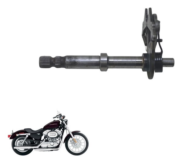 Eixo Seletor Marcha Harley Xl 883 Sportster 04-06 Original