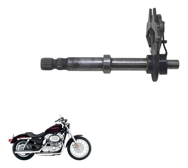Eixo Seletor Marcha Harley Xl 883 Sportster 04-06 Original