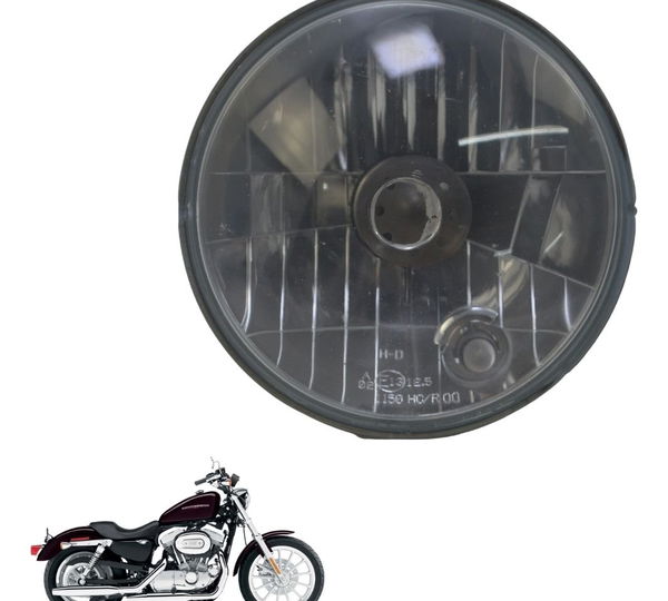 Farol Bloco Óptico Harley Xl 883 Sportster 04-06 Original Ambos Lados