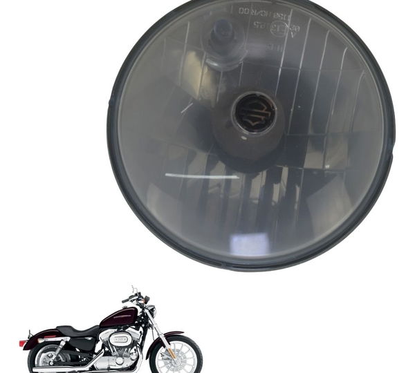 Farol Bloco Óptico Harley Xl 883 Sportster 04-06 Original Ambos Lados