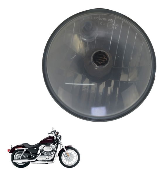 Farol Bloco Óptico Harley Xl 883 Sportster 04-06 Original Ambos Lados