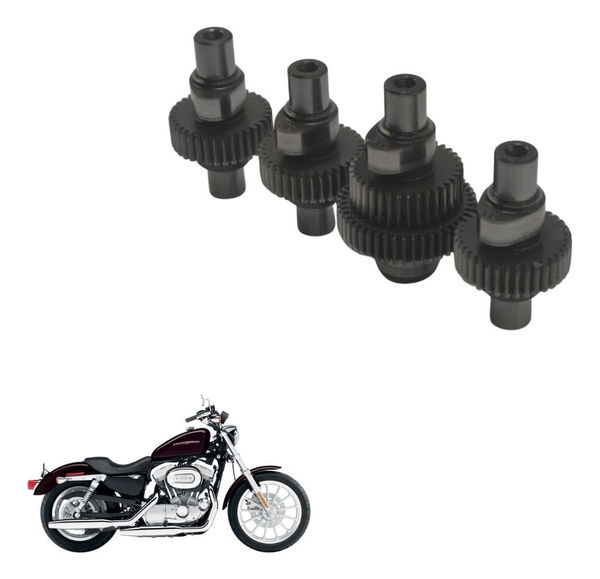 Jogo Árvore Comando Harley Xl 883 Sportster 04-06 Original