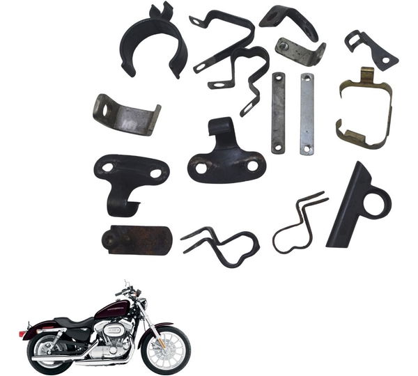 Kit Suporte Diversos Harley Xl 883 Sportster 04-06 Original