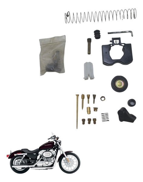 Kit Reparo Carburador Harley Xl 883 Sportster 04-06 Original