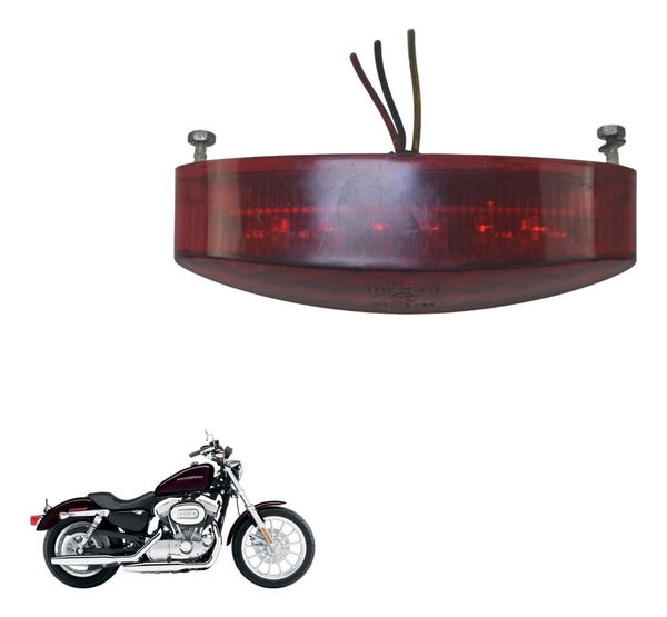 Lanterna Tras Paralela S/plug Harley Xl 883 Sportster 04-06 Ambos Lados