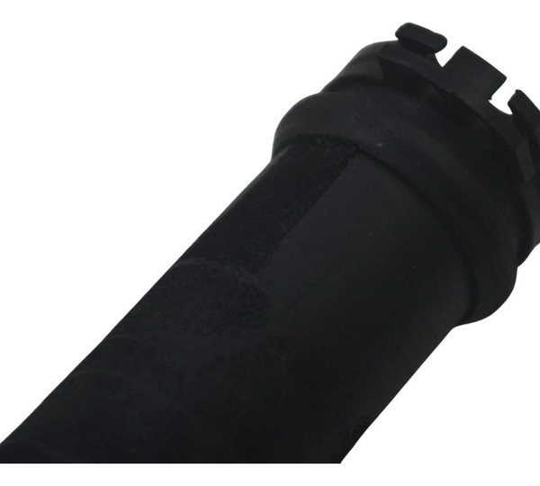 Manopla Dir C/detalhes Harley Xl 883 Sportster 04-06 Origina Preto