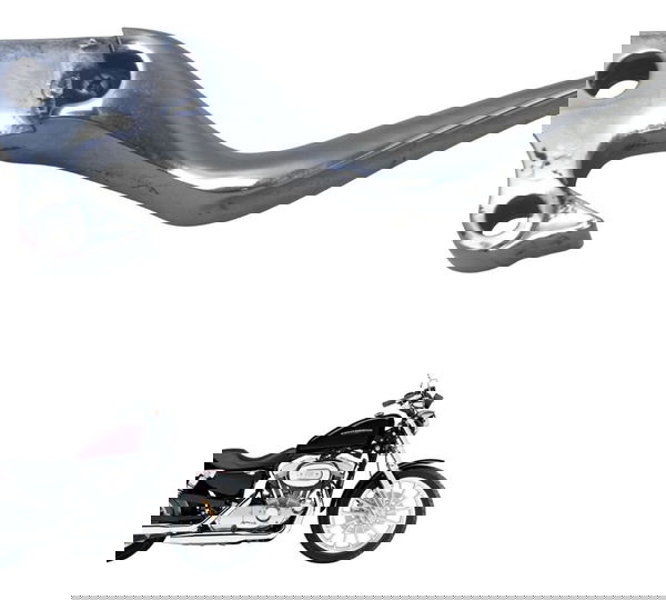 Manete Embreagem C/avaria Harley Xl 883 Sportster 04-06 Orig Prateado