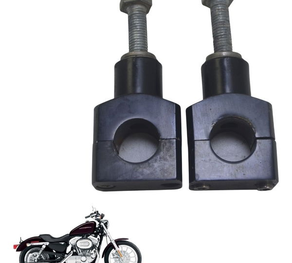 Par Riser Guidão Harley Xl 883 Sportster 04-06
