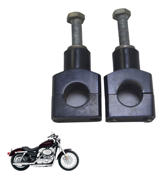Par Riser Guidão Harley Xl 883 Sportster 04-06