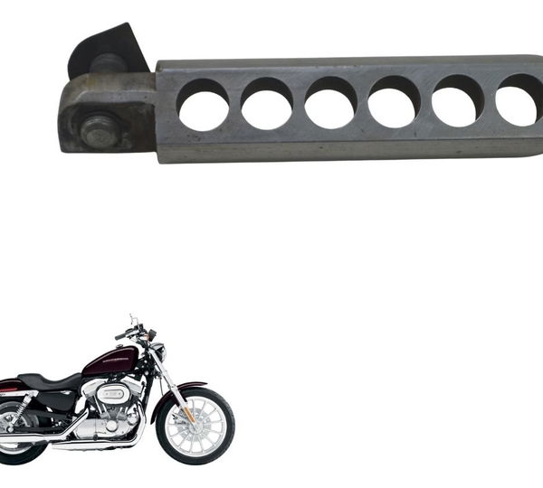 Pedaleira Tras Esq Custom Harley Xl 883 Sportster 04-06