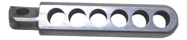 Pedaleira Tras Dir Custom Harley Xl 883 Sportster 04-06