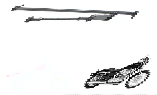 Par Haste Comando Avançado Harley Xl 883 Sportster 04-06