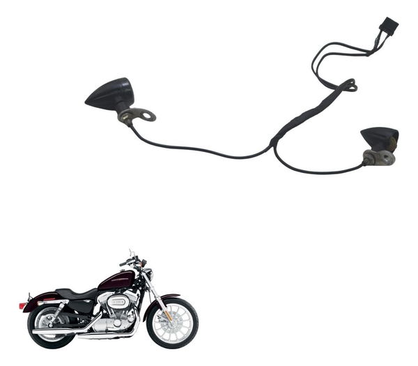 Par Pisca Paralelo C/avaria Harley Xl 883 Sportster 04-06