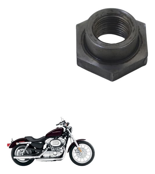 Porca Virabrequim Dir Harley Xl 883 Sportster 04-06 Original