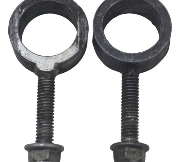 Par Parafuso Esticador Corrente Harley Xl 883sportster 04-06