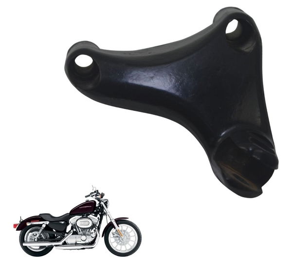 Suporte Pedal Tras Esq Harley Xl 883 Sportster 04-06 Origina Preto
