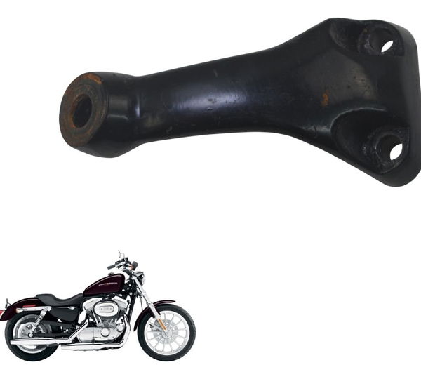 Suporte Pedal Diant Esq Harley Xl 883 Sportster 04-06 Origin Preto