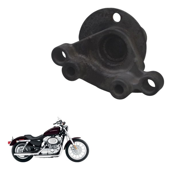 Suporte Pedaleira Esq Harley Xl 883 Sportster 04-06 Original Preto