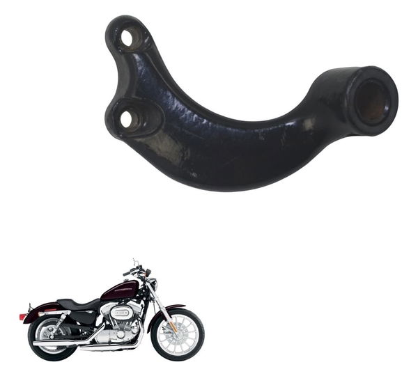 Suporte Pedal Diant Esq Harley Xl 883 Sportster 04-06 Origin Preto