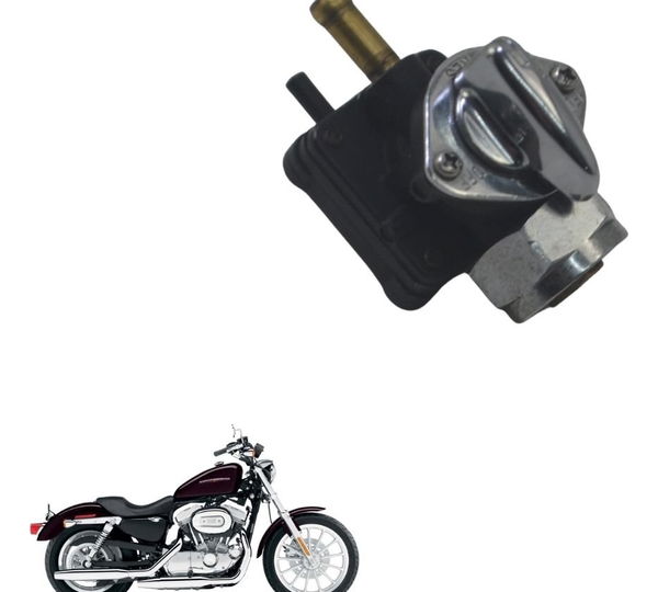 Torneira Combustível Harley Xl 883 Sportster 04-06 Original