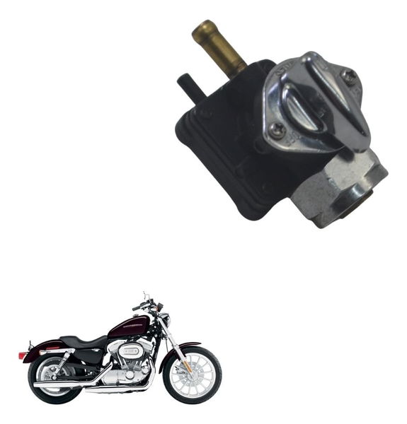 Torneira Combustível Harley Xl 883 Sportster 04-06 Original