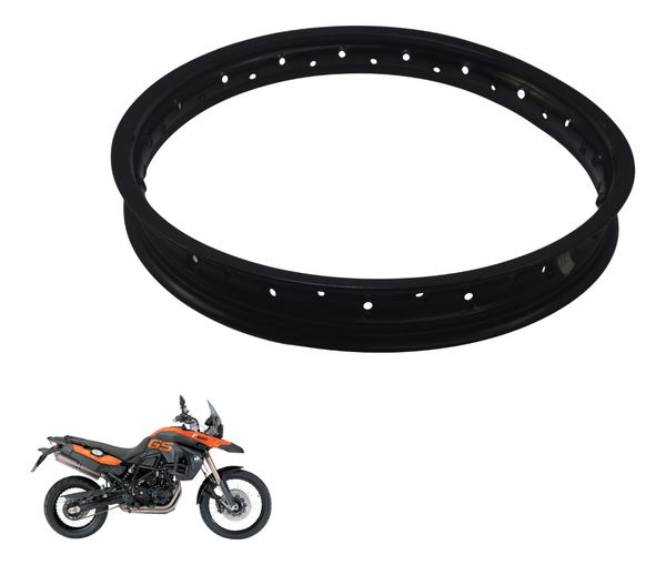 Aro Roda Dianteira Empenado Bmw F 800 Gs 09-12 Original