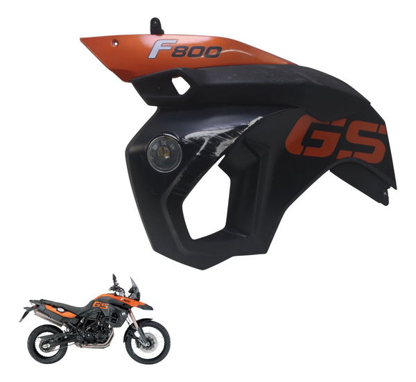 Carenagem Lateral Esquerda C/avar Bmw F 800 Gs 09-12 Origina