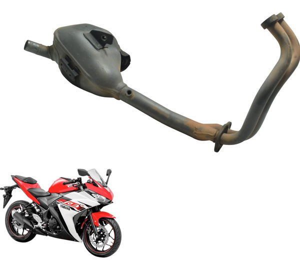 Escapamento Yamaha Yzf R3 16-19 Original