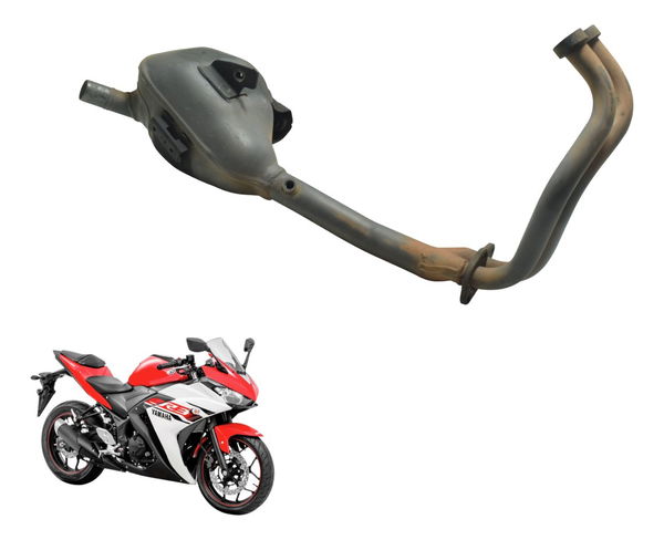 Escapamento Yamaha Yzf R3 16-19 Original