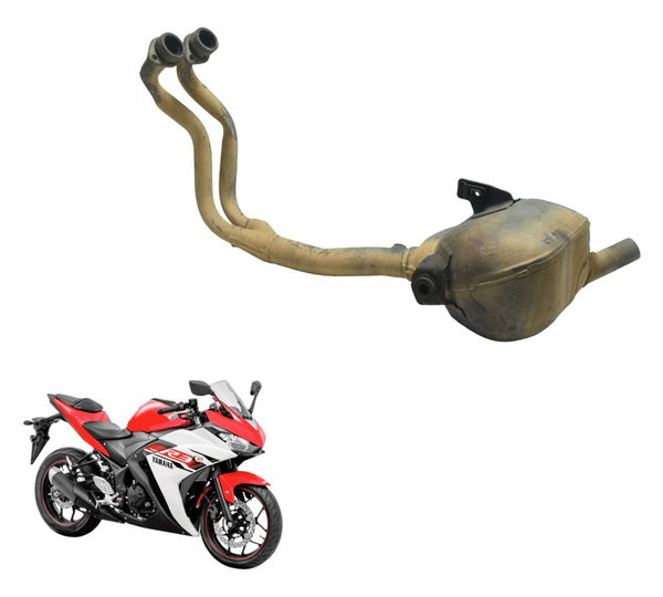 Escapamento C/ Avaria Yamaha Yzf R3 16-19 Original
