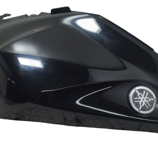 Tampa Tanque Esq C/ Avaria Yamaha Yzf R3 16-19 Original Preto
