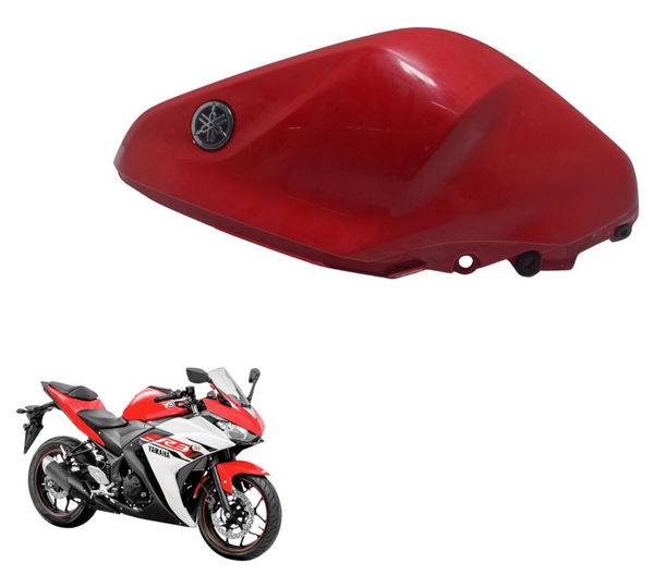 Tampa Tanque Esquerda Yamaha Yzf R3 16-19 Original Vermelho