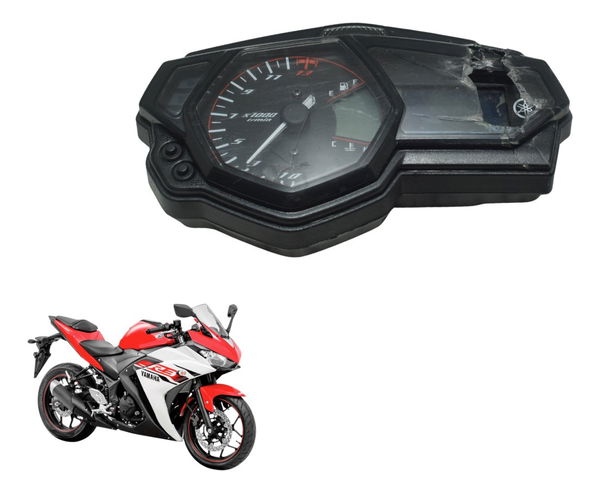 Painel C/ Avaria Yamaha Yzf R3 16-19 Original