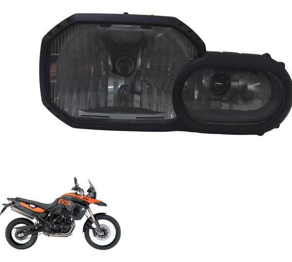 Farol Bloco Óptico Bmw F 800 Gs 09-12 Original Ambos Lados