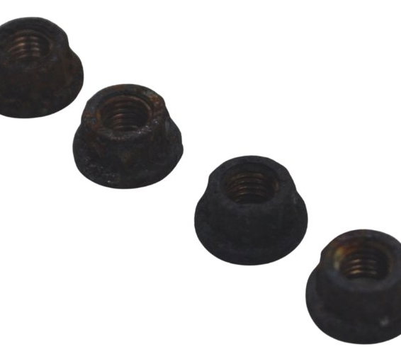 Jogo Porca Escape Bmw F 800 Gs 09-12 Original