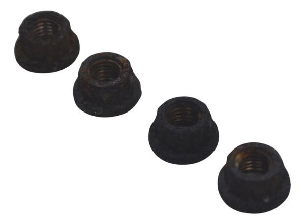 Jogo Porca Escape Bmw F 800 Gs 09-12 Original