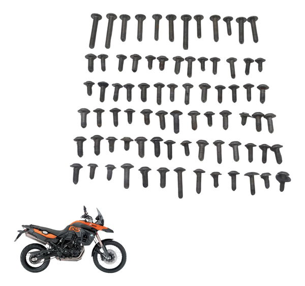 Kit Parafusos Carenagem Bmw F 800 Gs 09-12 Original