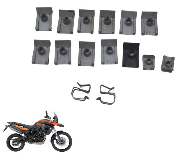 Kit Presilhas Carenagem Diversas Bmw F 800 Gs 09-12 Original