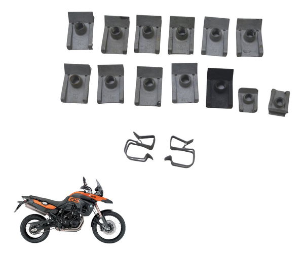 Kit Presilhas Carenagem Diversas Bmw F 800 Gs 09-12 Original