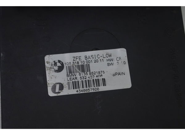 Módulo Zfe Bmw F 800 Gs 09-12 Original